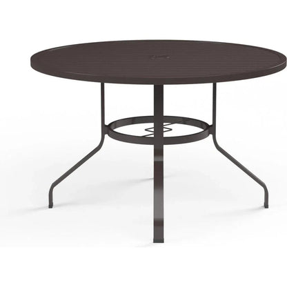 La Jolla Aluminum Round Outdoor Dining Table
