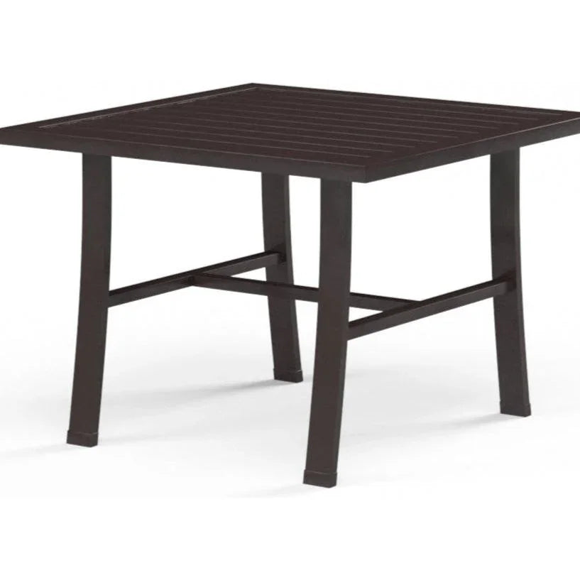 La Jolla Aluminum Square Outdoor End Table -- view 2