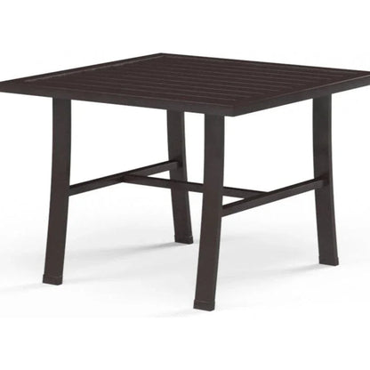 La Jolla Aluminum Square Outdoor End Table -- view 2