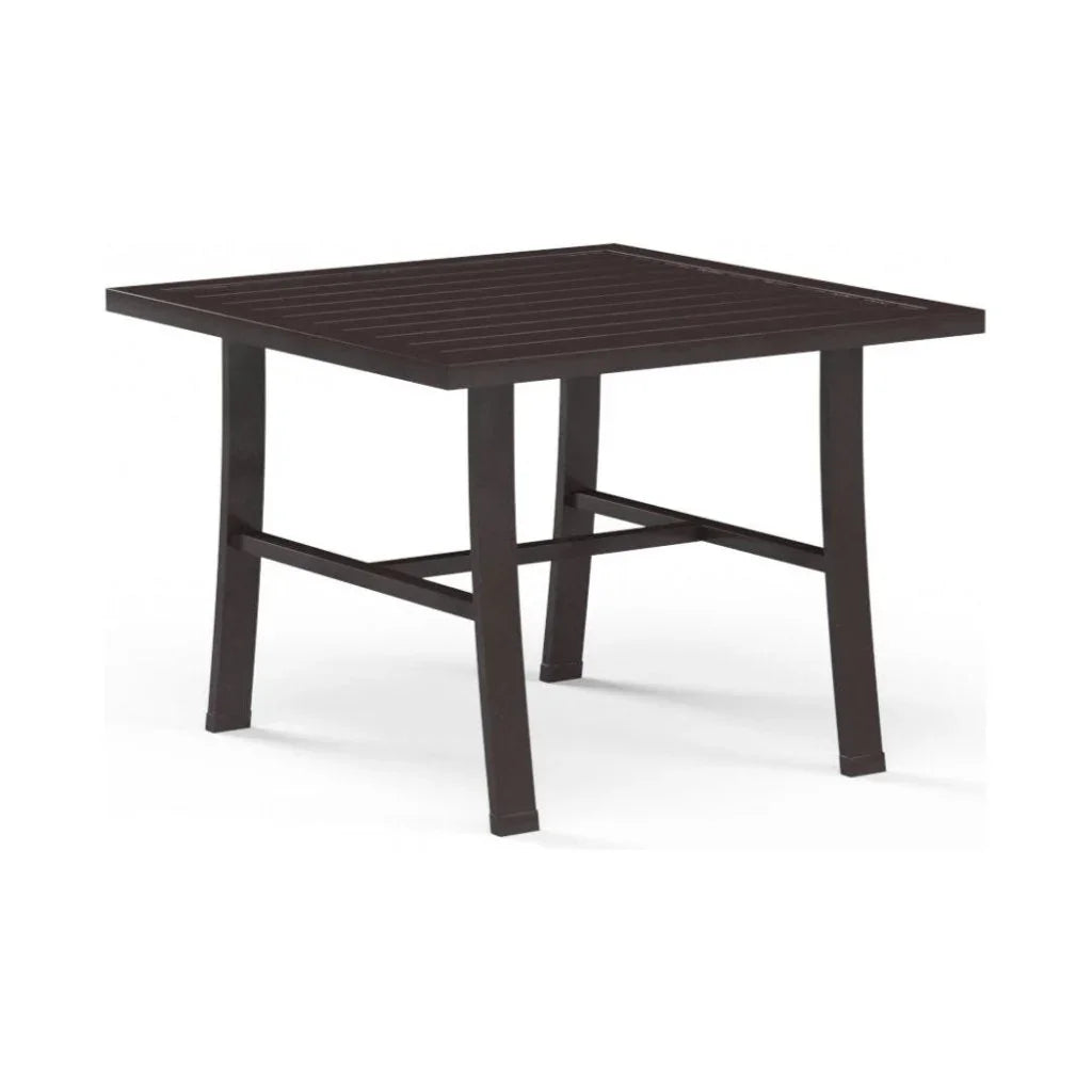 La Jolla Aluminum Square Outdoor End Table