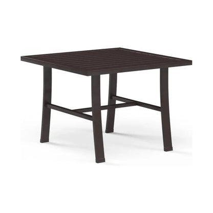La Jolla Aluminum Square Outdoor End Table