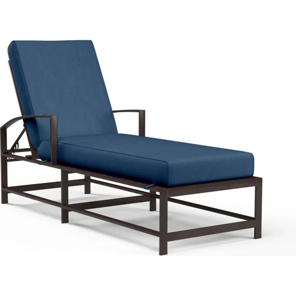 La Jolla Sunbrella Outdoor Chaise -- view 3
