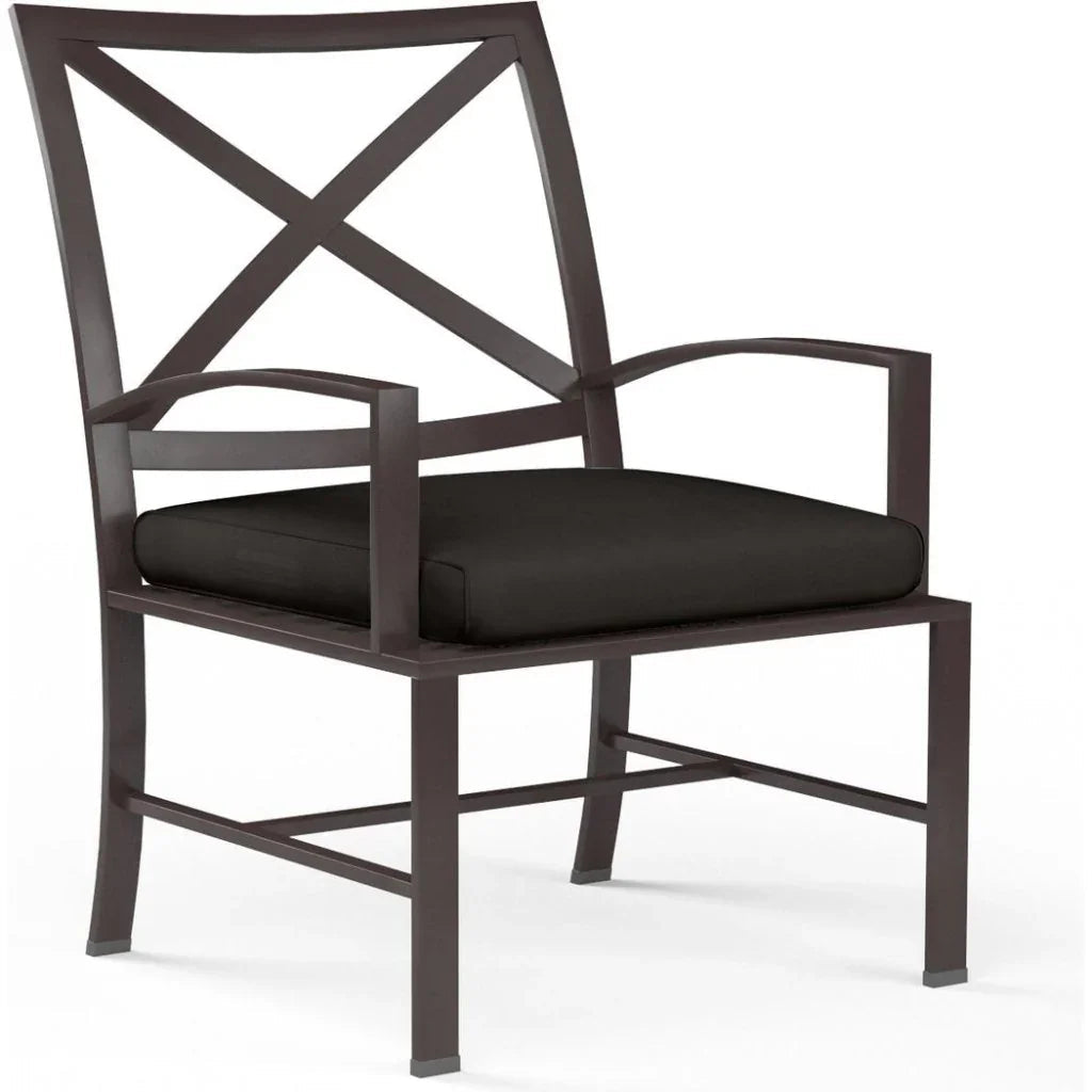 La Jolla Sunbrella Outdoor Dining Chair 2PC -- view 5