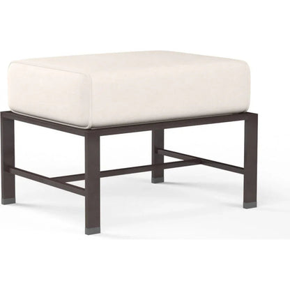 La Jolla Sunbrella Outdoor Ottoman -- view 9