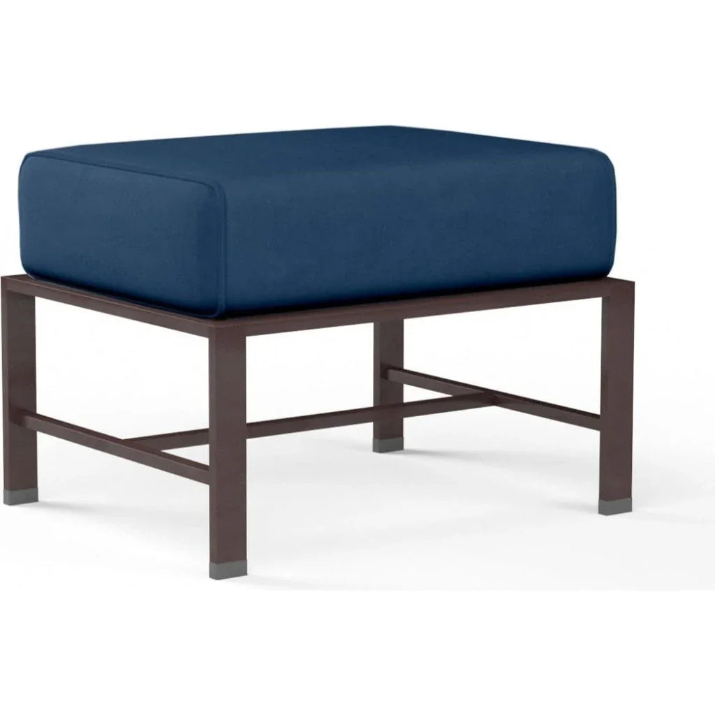 La Jolla Sunbrella Outdoor Ottoman -- view 3