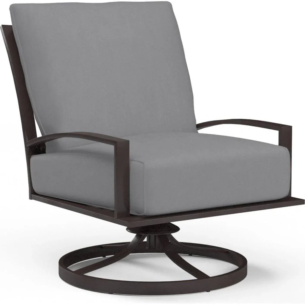 La Jolla Sunbrella Swivel Outdoor Club Chair -- view 7