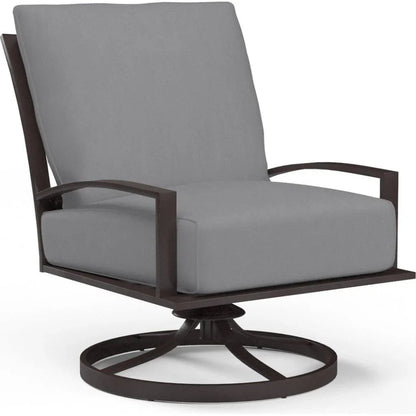 La Jolla Sunbrella Swivel Outdoor Club Chair -- view 7