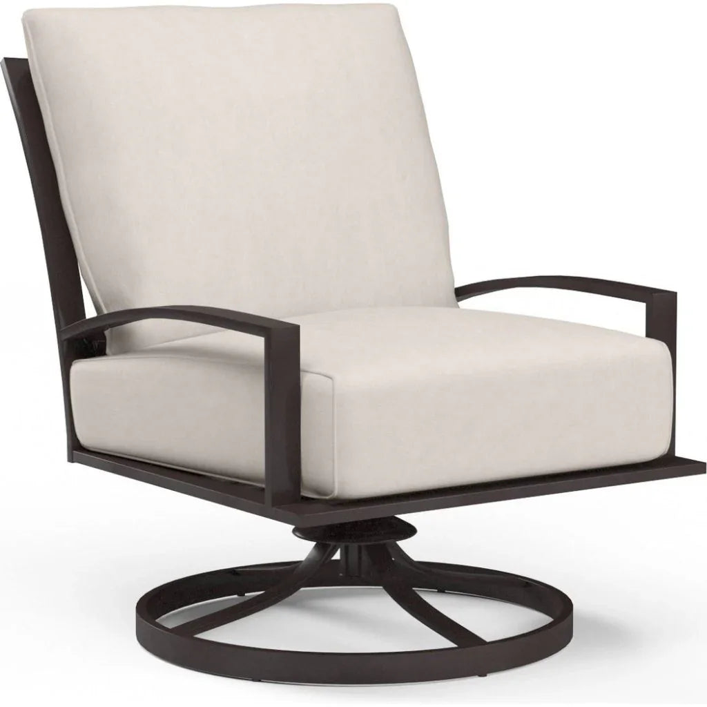 La Jolla Sunbrella Swivel Outdoor Club Chair -- view 9
