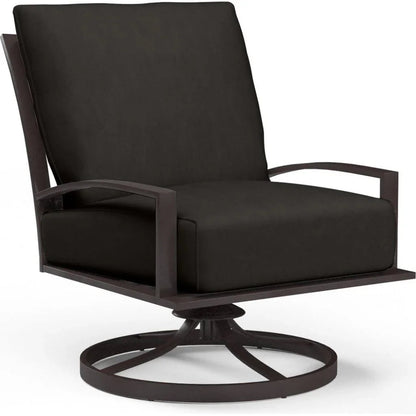 La Jolla Sunbrella Swivel Outdoor Club Chair -- view 5