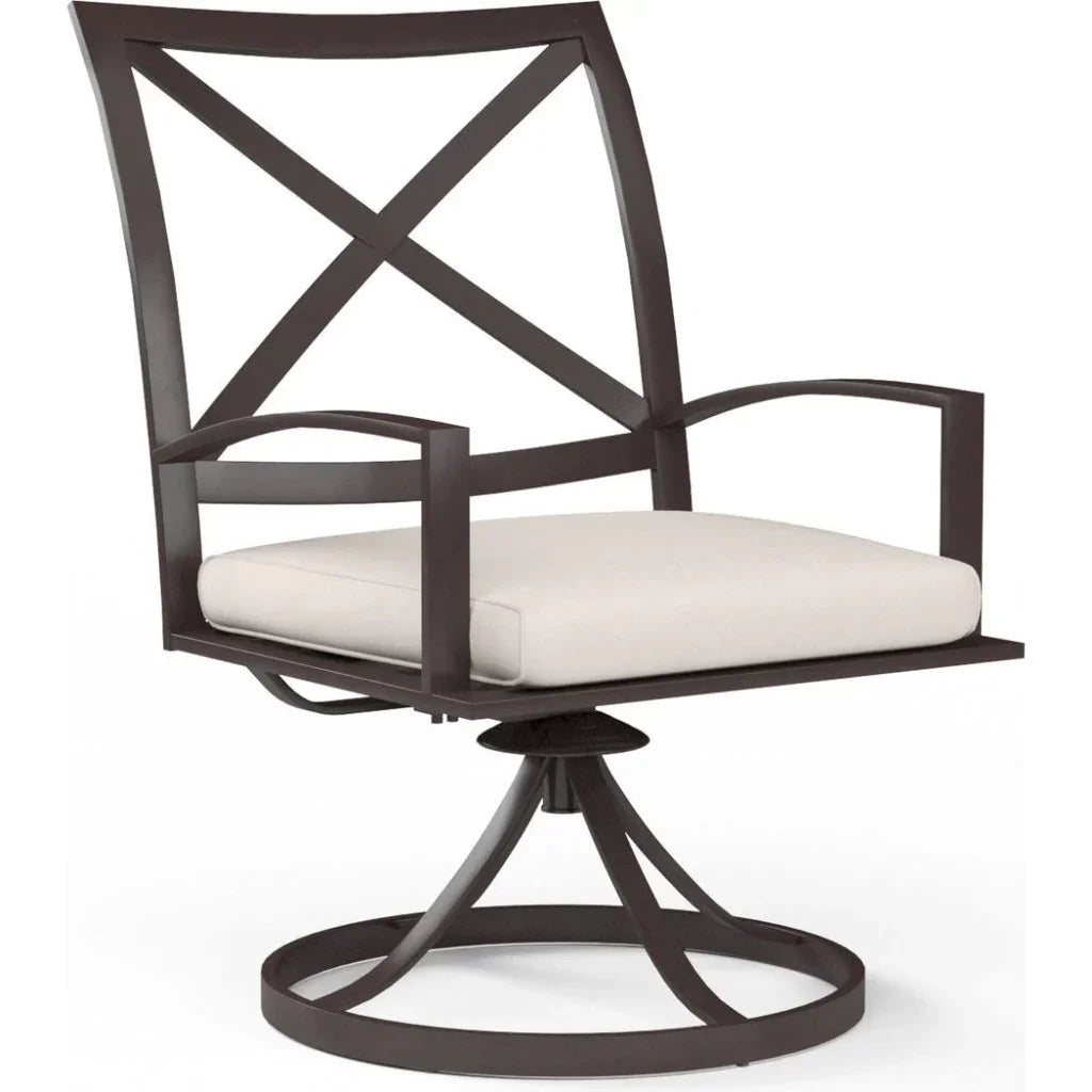 La Jolla Swivel Outdoor Dining Chair 2PC -- view 9