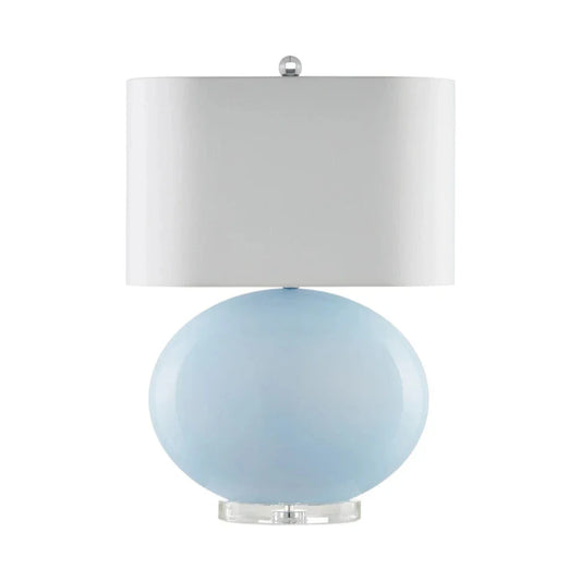 Laconia Lozenge-Shaped Glass Table Lamp