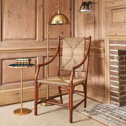 Chelsea House Lacquer Top Iron Made Side Table
