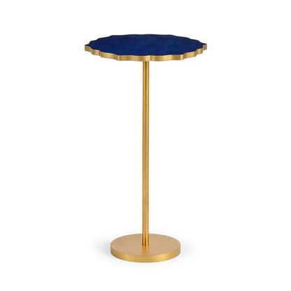 Chelsea House Lacquer Top Iron Made Side Table