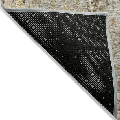 Addison Rugs Laeel Brown Washable Indoor-Outdoor Rug