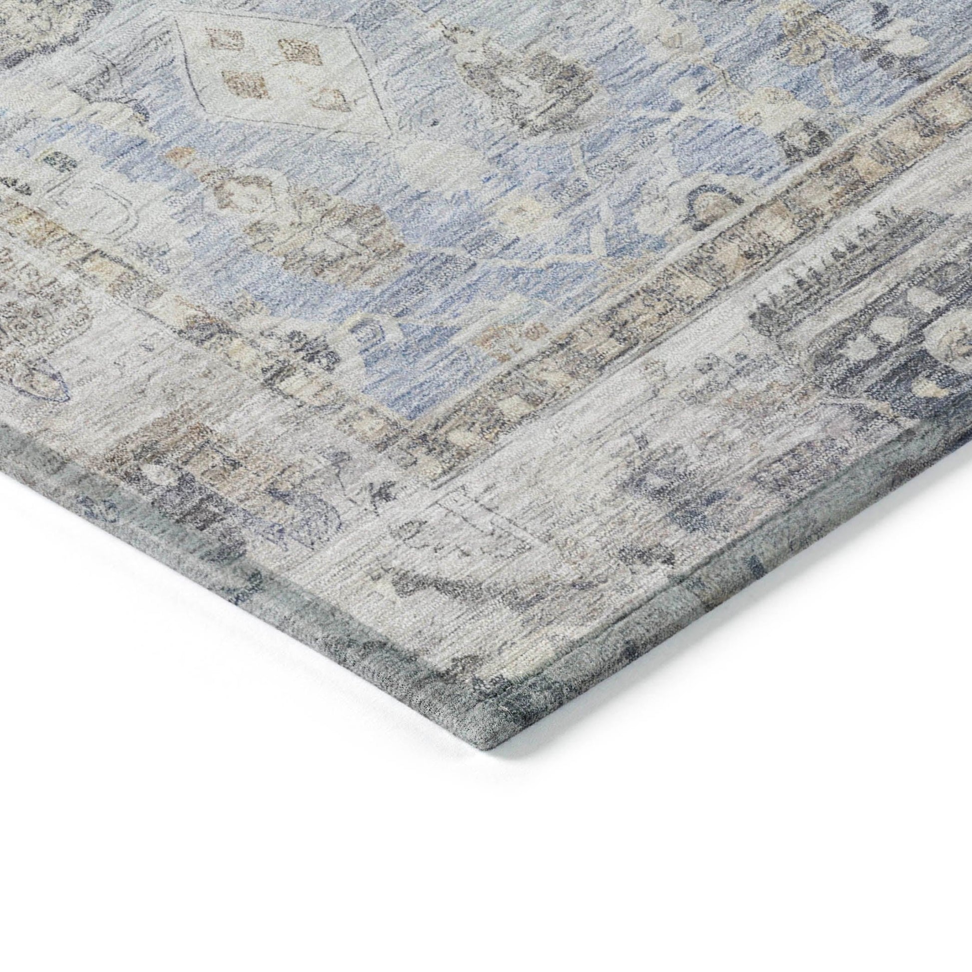 Addison Rugs Laeel Sky Washable Indoor-Outdoor Rug