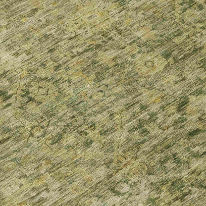 Addison Rugs Laeon Green Washable Indoor-Outdoor Rug