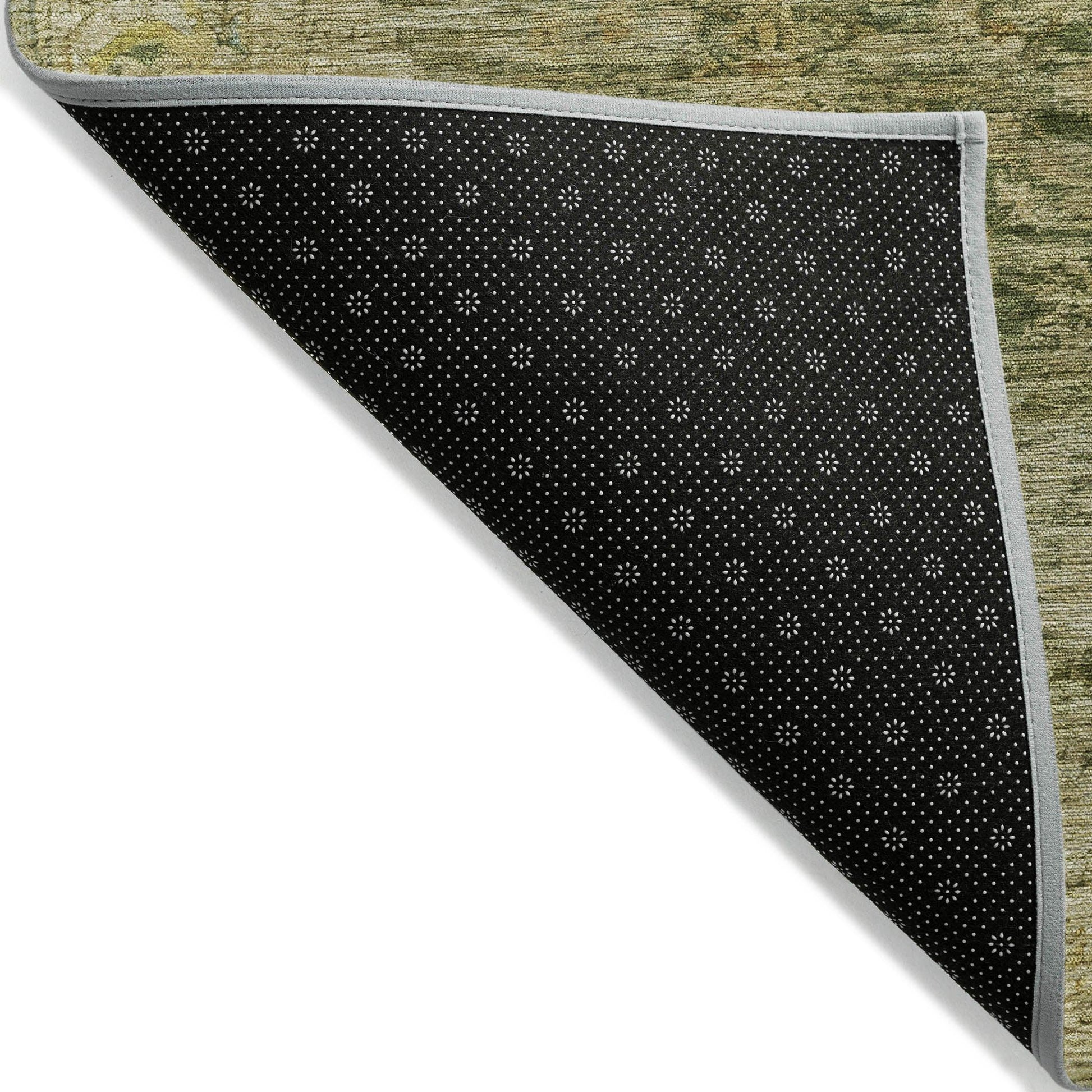 Addison Rugs Laeon Green Washable Indoor-Outdoor Rug