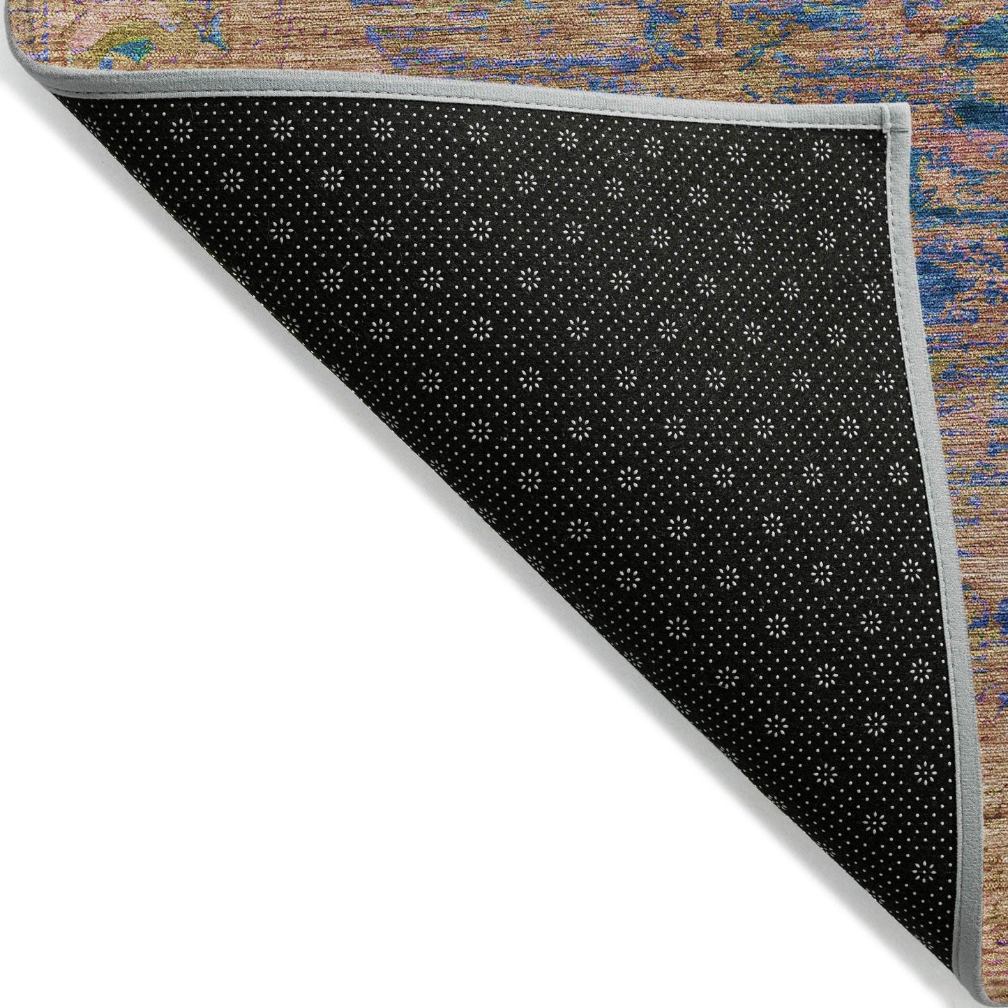 Addison Rugs Laeon Navy Washable Indoor-Outdoor Rug