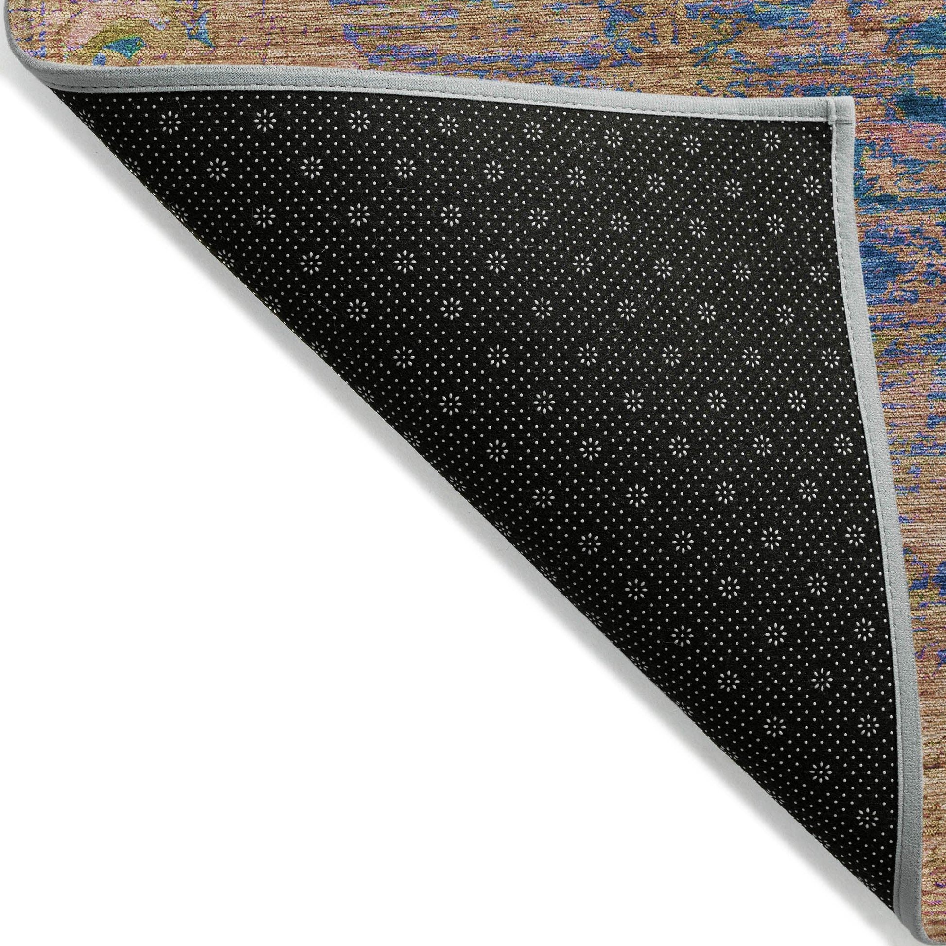Addison Rugs Laeon Navy Washable Indoor-Outdoor Rug