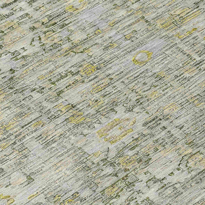 Addison Rugs Laeora Gray Washable Indoor-Outdoor Rug