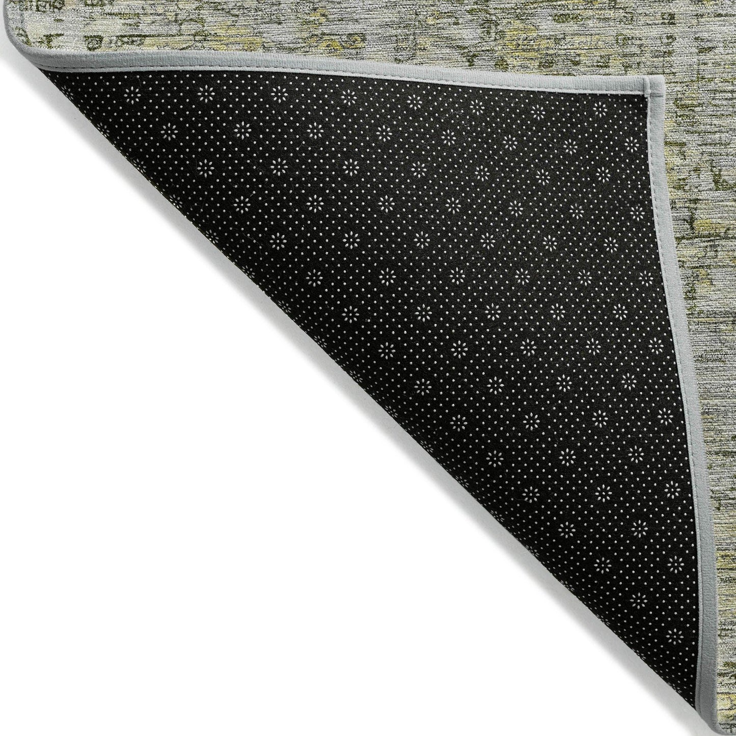 Addison Rugs Laeora Gray Washable Indoor-Outdoor Rug