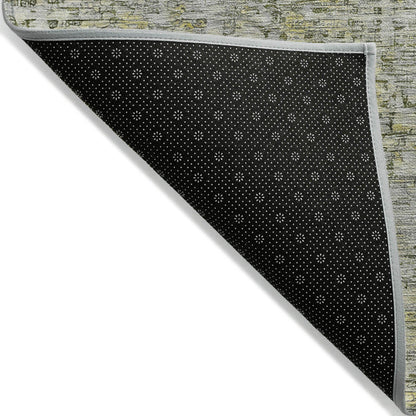 Addison Rugs Laeora Gray Washable Indoor-Outdoor Rug