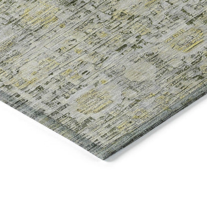 Addison Rugs Laeora Gray Washable Indoor-Outdoor Rug