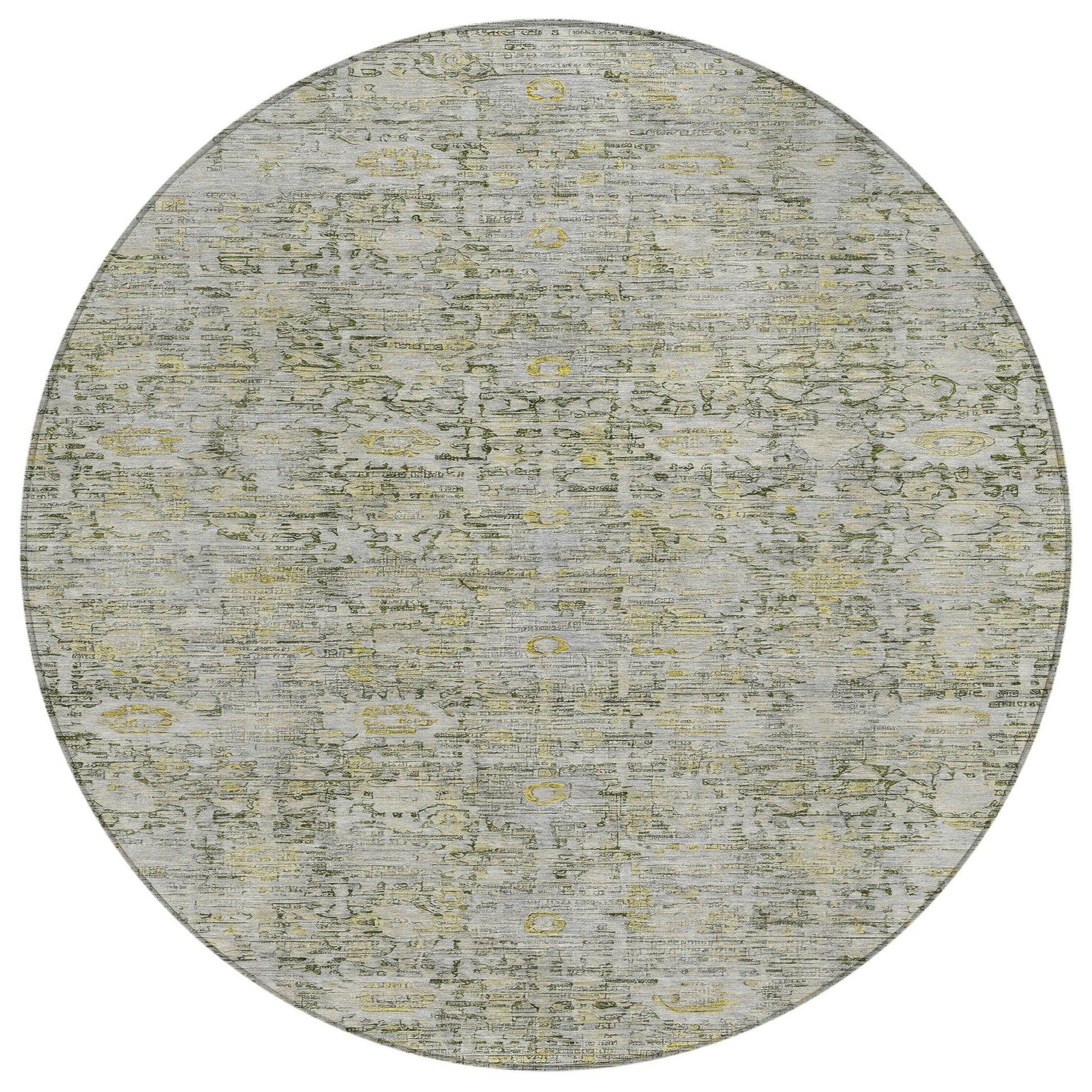 Addison Rugs Laeora Gray Washable Indoor-Outdoor Rug