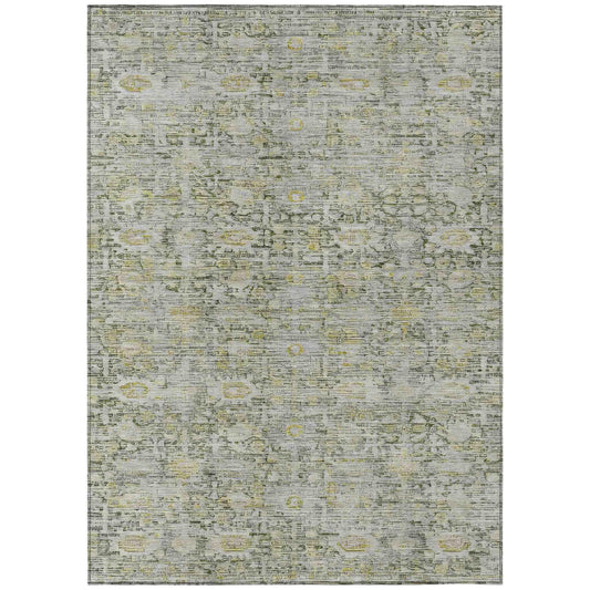 Addison Rugs Laeora Gray Washable Indoor-Outdoor Rug
