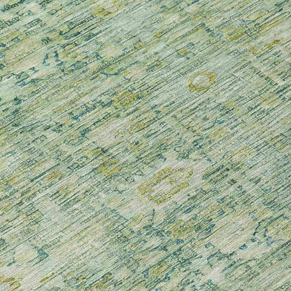 Addison Rugs Laeora Green Washable Indoor-Outdoor Rug