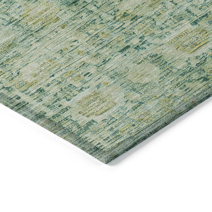 Addison Rugs Laeora Green Washable Indoor-Outdoor Rug