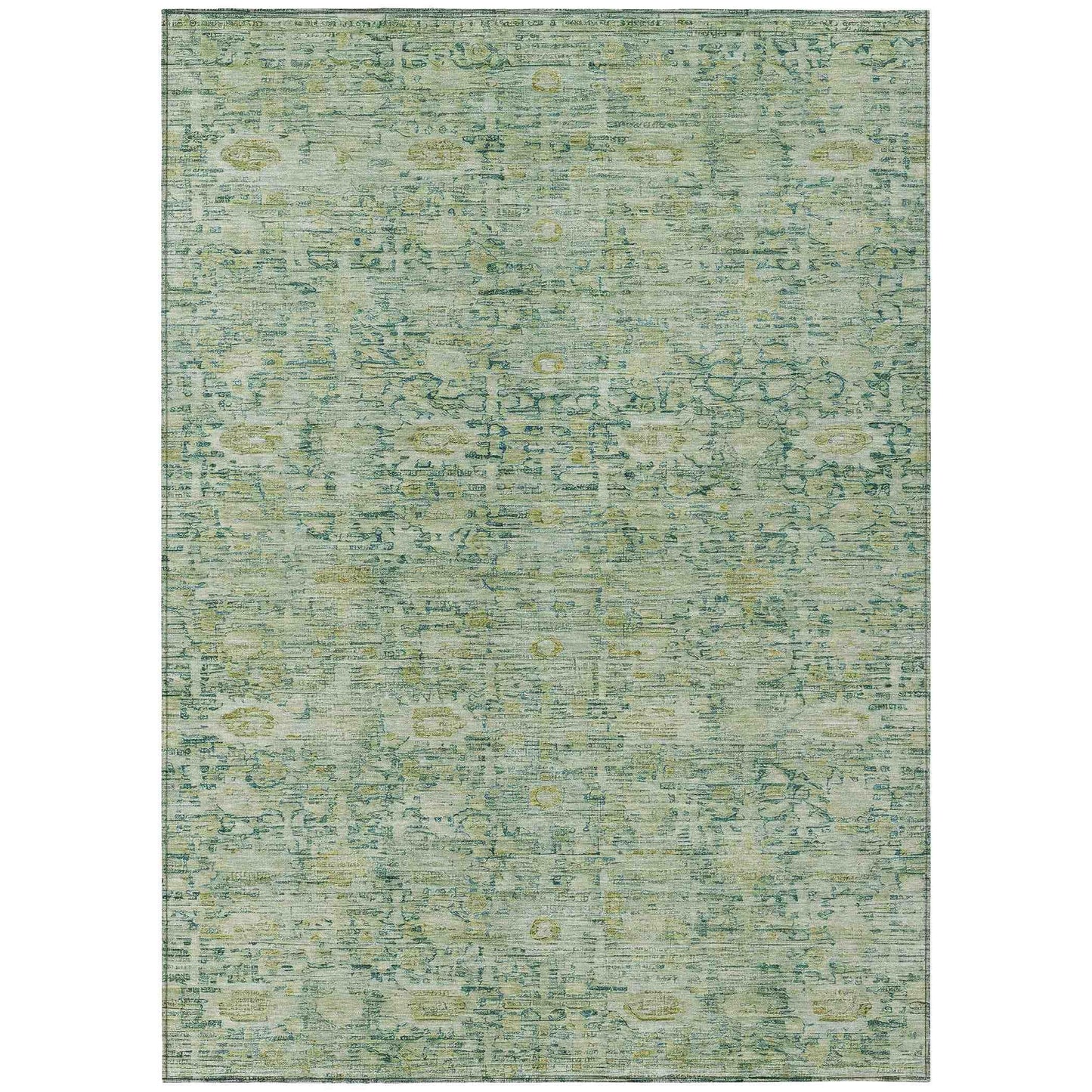 Addison Rugs Laeora Green Washable Indoor-Outdoor Rug