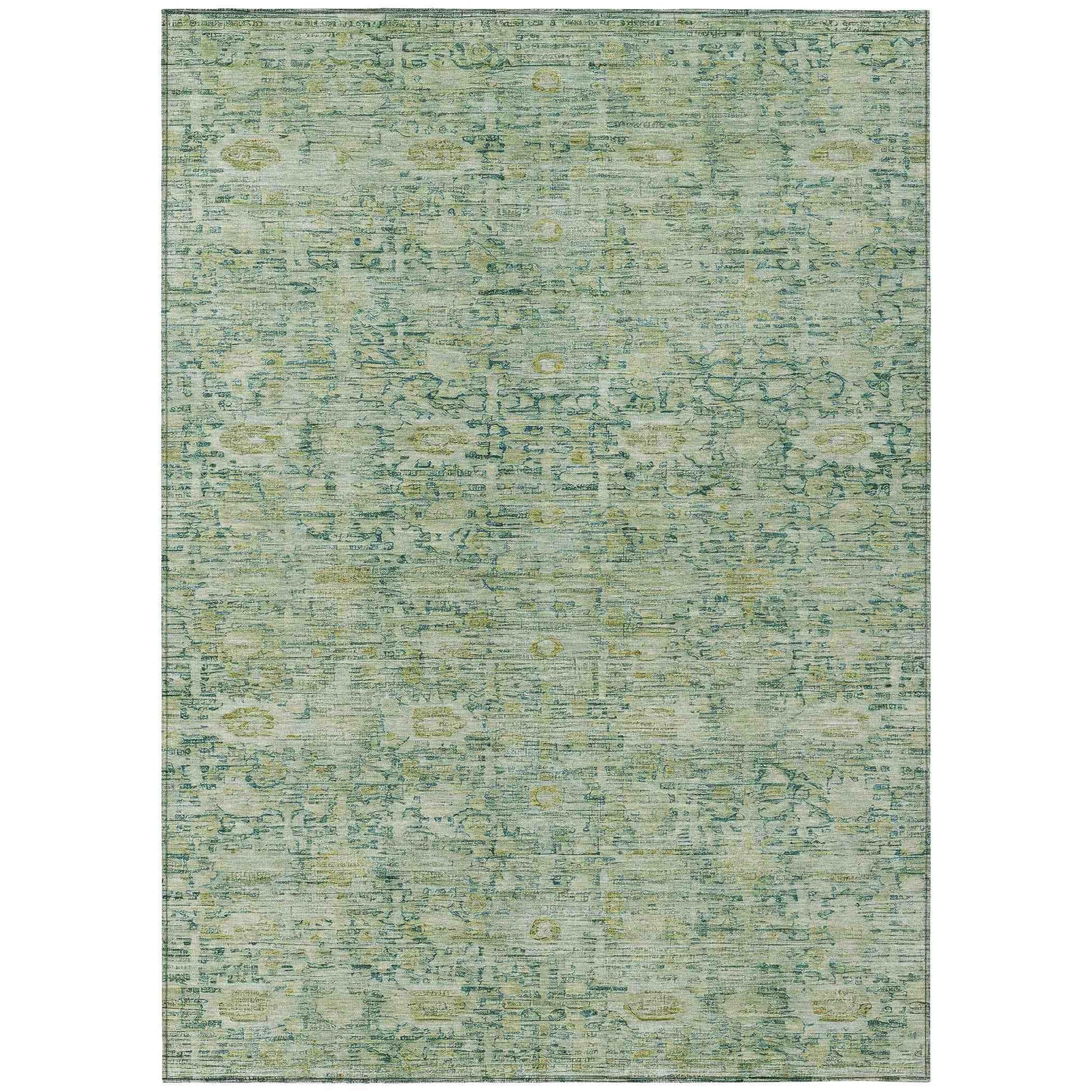Addison Rugs Laeora Green Washable Indoor-Outdoor Rug