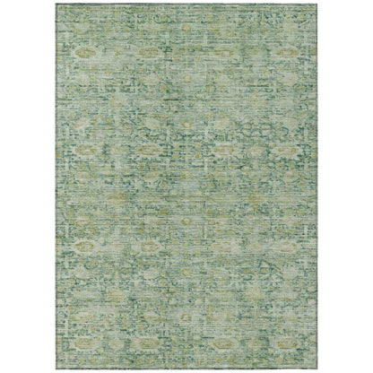 Addison Rugs Laeora Green Washable Indoor-Outdoor Rug