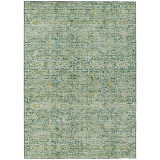Addison Rugs Laeora Green Washable Indoor-Outdoor Rug