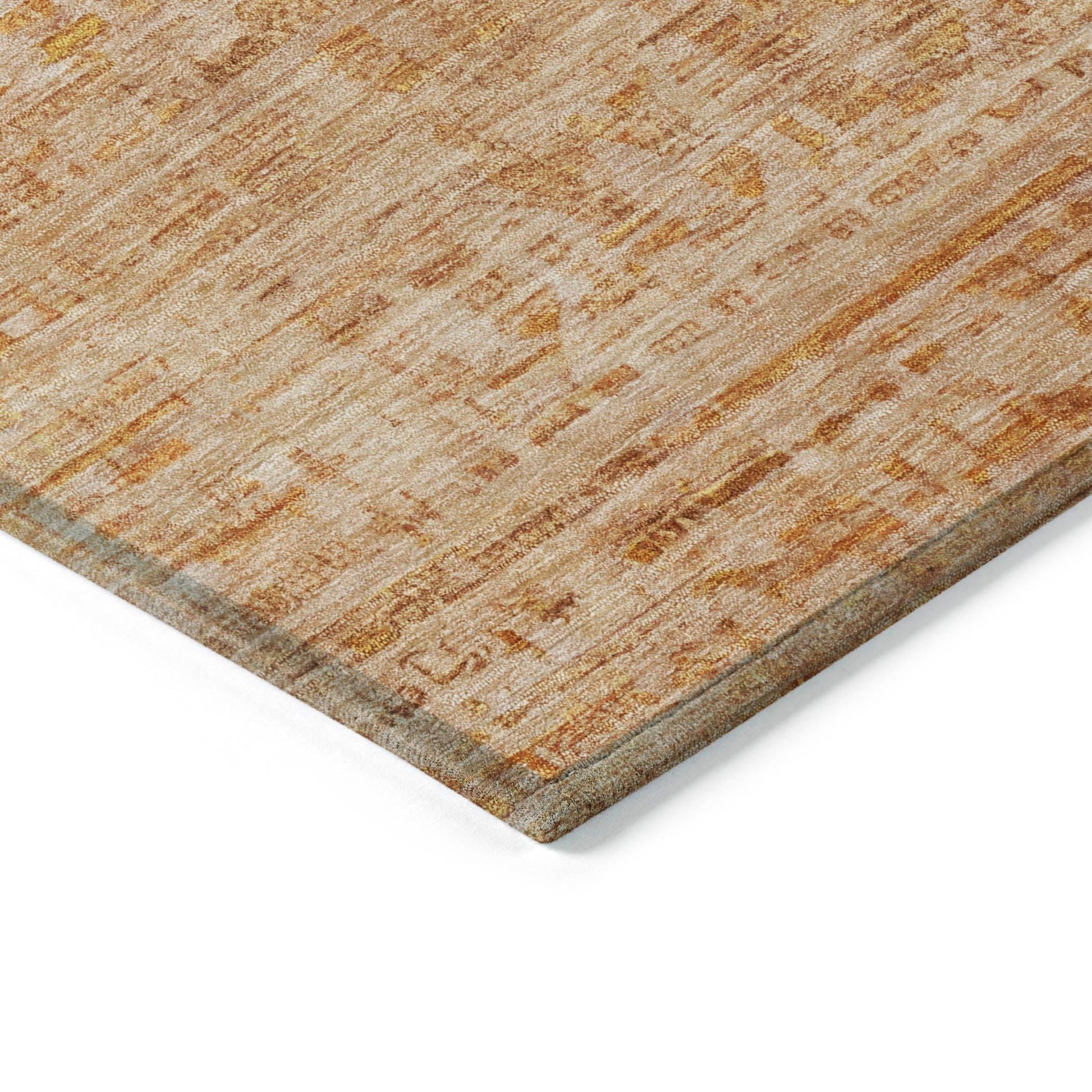 Addison Rugs Laeora Orange Washable Indoor-Outdoor Rug