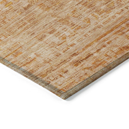 Addison Rugs Laeora Orange Washable Indoor-Outdoor Rug
