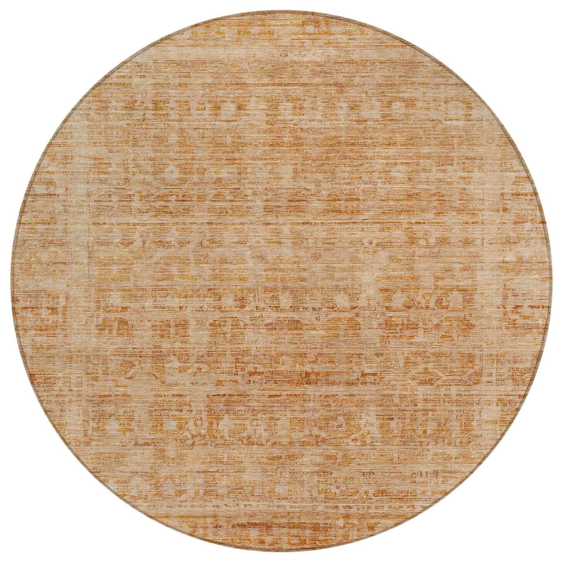 Addison Rugs Laeora Orange Washable Indoor-Outdoor Rug