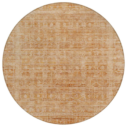 Addison Rugs Laeora Orange Washable Indoor-Outdoor Rug