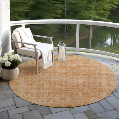 Addison Rugs Laeora Orange Washable Indoor-Outdoor Rug