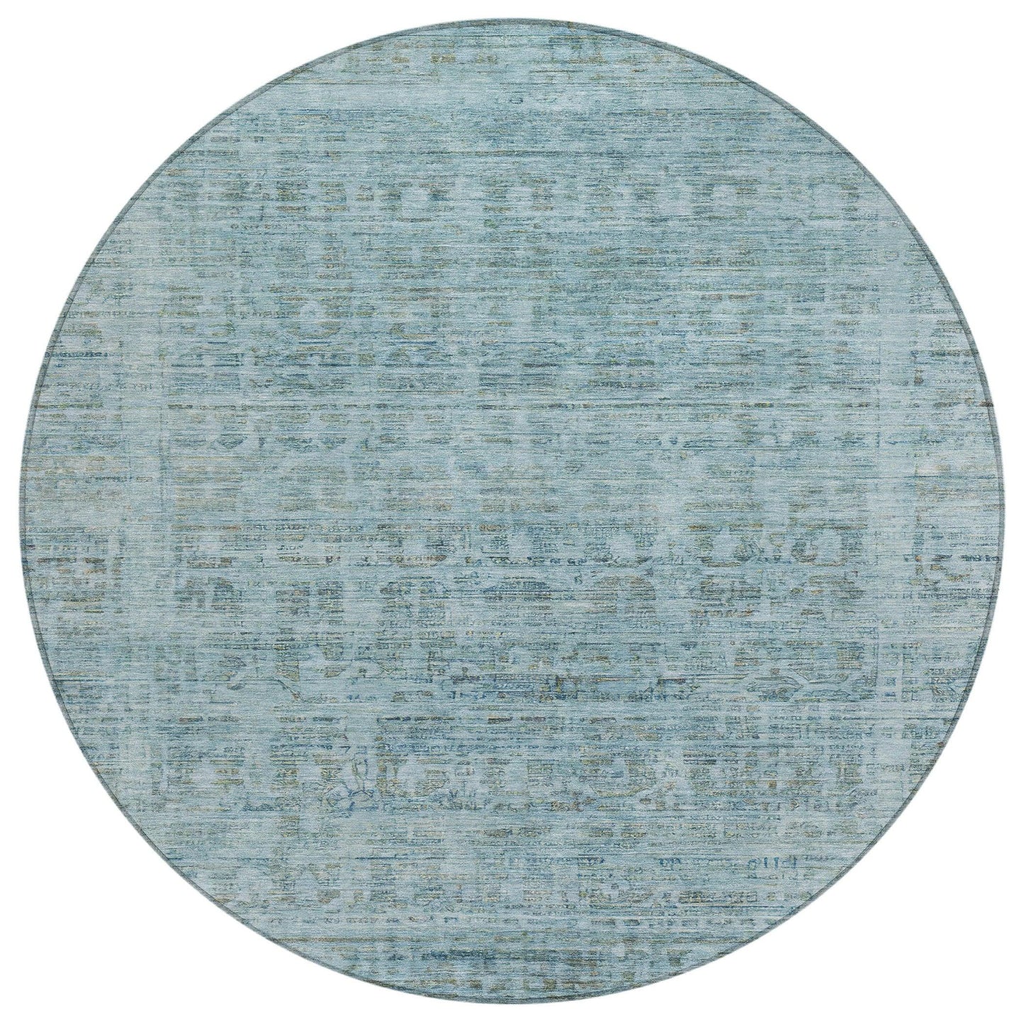 Addison Rugs Laeoril Blue Washable Indoor-Outdoor Rug