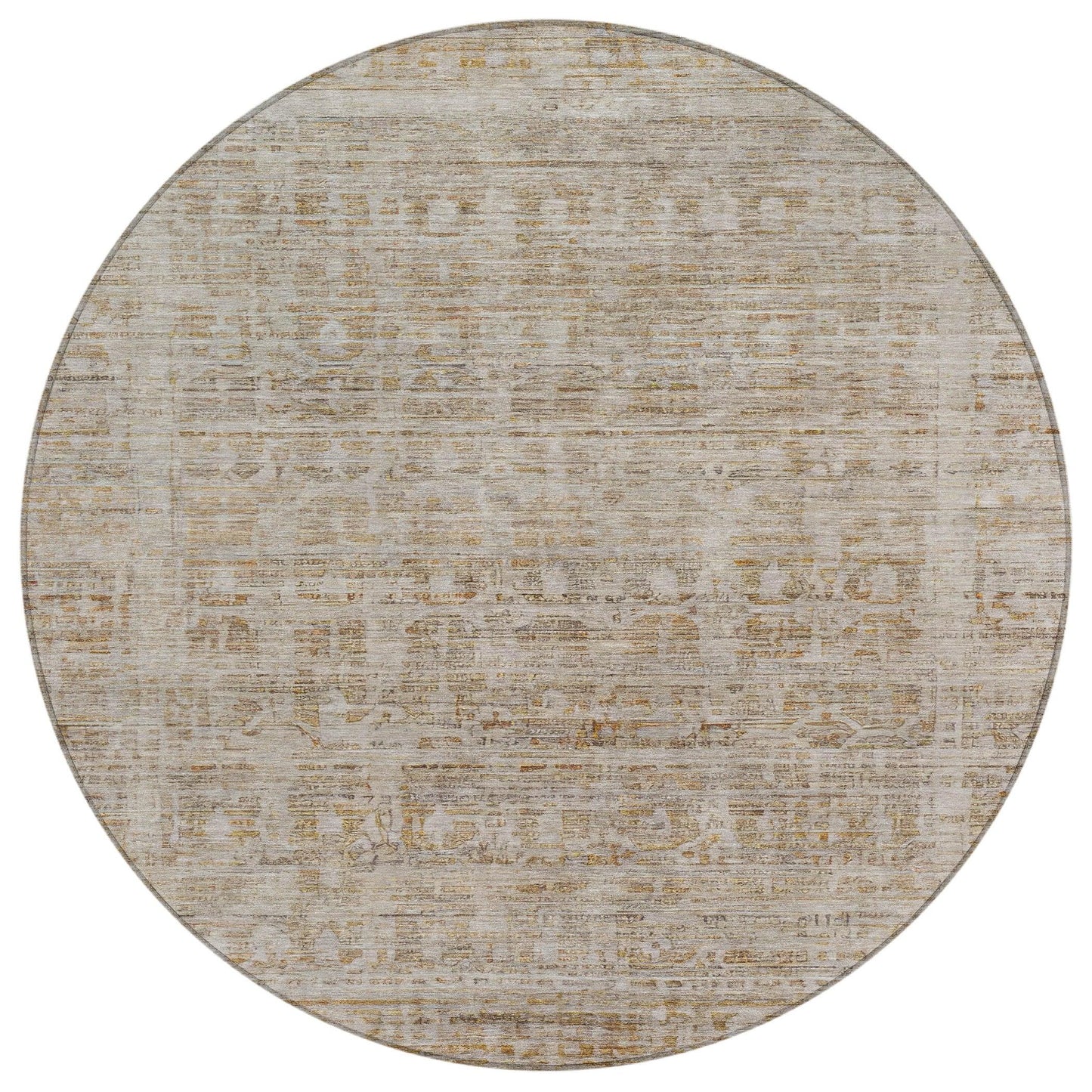Addison Rugs Laeoril Brown Washable Indoor-Outdoor Rug