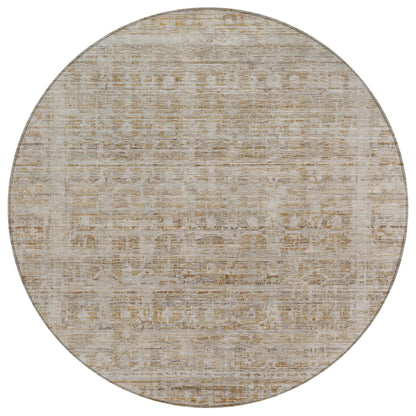 Addison Rugs Laeoril Brown Washable Indoor-Outdoor Rug