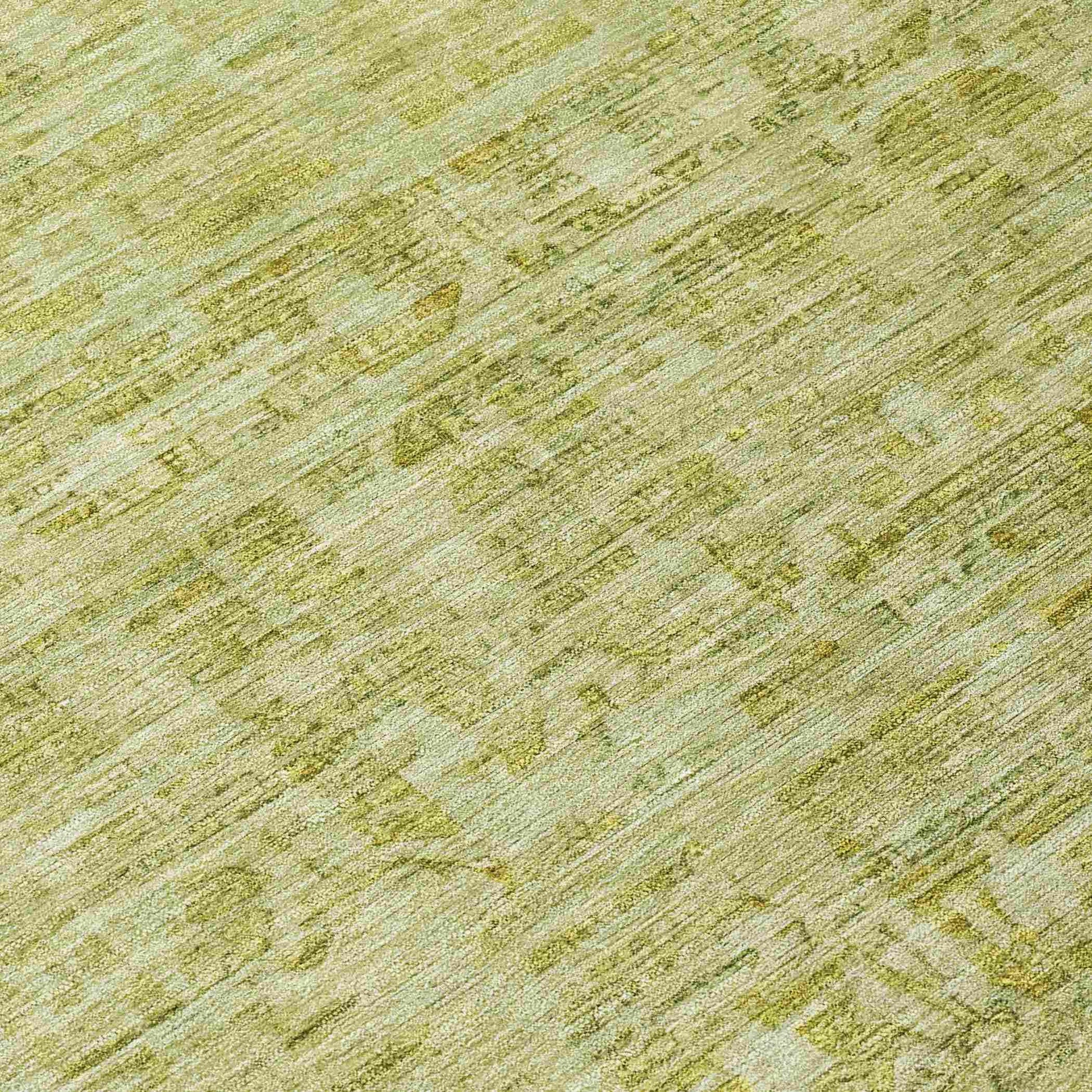 Addison Rugs Laeoril Green Washable Indoor-Outdoor Rug