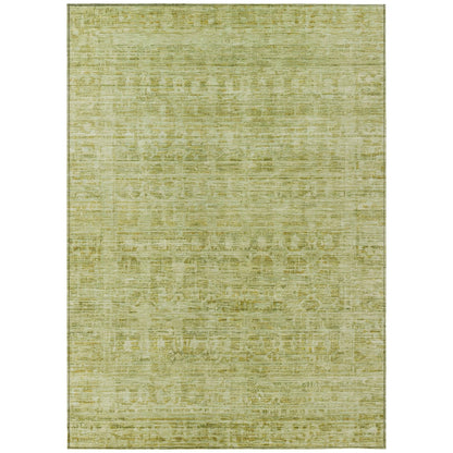 Addison Rugs Laeoril Green Washable Indoor-Outdoor Rug
