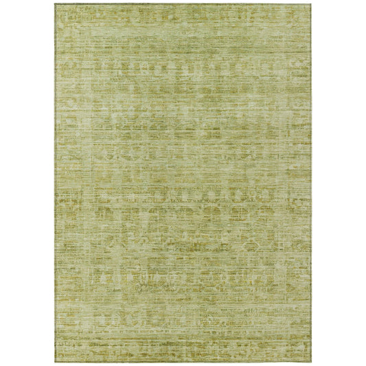Addison Rugs Laeoril Green Washable Indoor-Outdoor Rug