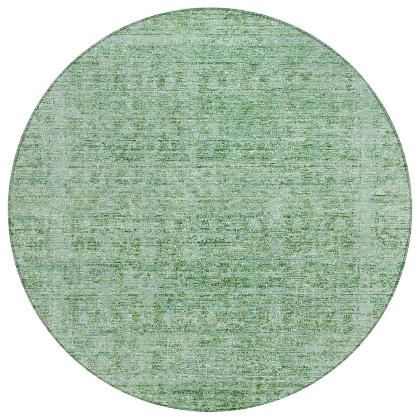 Addison Rugs Laeoril Teal Washable Indoor-Outdoor Rug