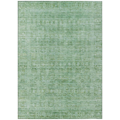 Addison Rugs Laeoril Teal Washable Indoor-Outdoor Rug