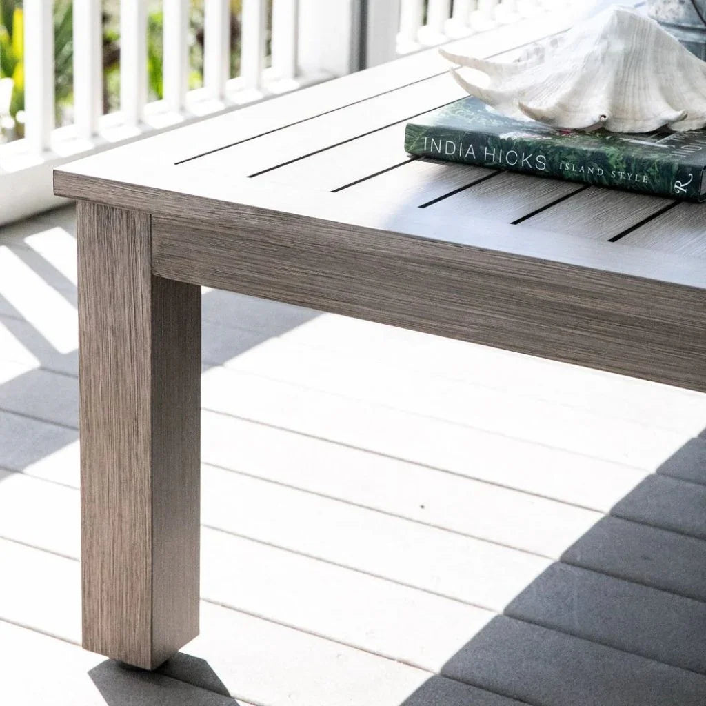 Laguna Aluminum Outdoor Coffee Table -- view 2