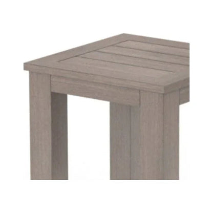 Laguna Aluminum Square Outdoor End Table -- view 2